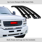Lower Black Billet Grille for GMC Sierra 1500 (2003-2007 Classic)