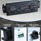 AC Control Panel Climate Control Module for Cadillac Escalade, Silverado (2002-2006)
