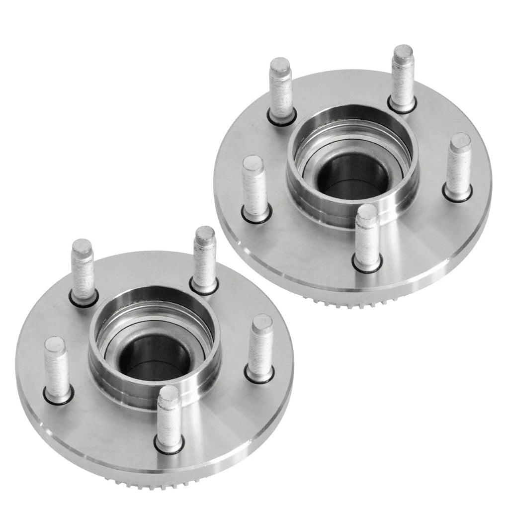 Set of 2 Front Wheel Bearing Hub for Ford Crown Victoria Lincoln 4.6L (1998–2002)