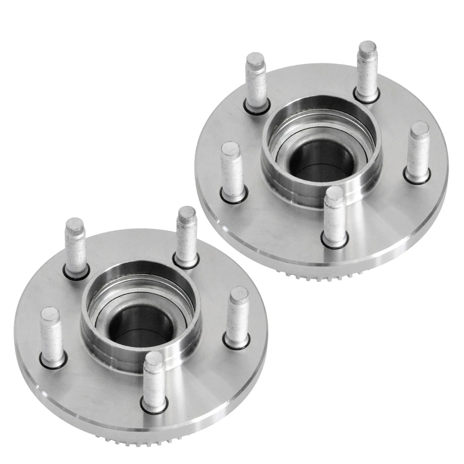 Set of 2 Front Wheel Bearing Hub for Ford Crown Victoria Lincoln 4.6L (1998–2002)