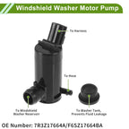 Windshield Washer Pump w/Grommet for Ford Crown (No. 7R3Z17664A)