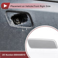 Front Right Washer Nozzle Cover for Lexus RX350 (2010-2013) - Silver Tone 1 x