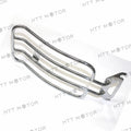 Solo Seat Luggage Rear Fender Rack for Harley Road King Touring (1998–2006) (Chrome)