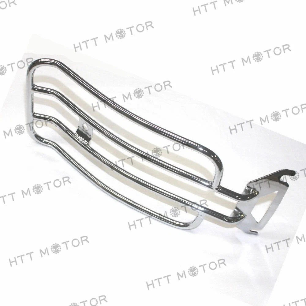 Solo Seat Luggage Rear Fender Rack for Harley Road King Touring (1998–2006) (Chrome)