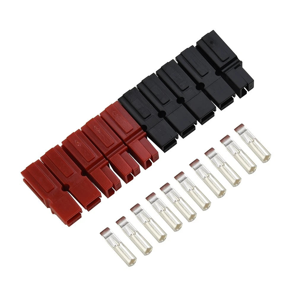 30 Amp Marine Power Connector Kit for Red and Black