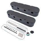 Black Valve Covers for Chevy GM LS Engines (2001-2023)