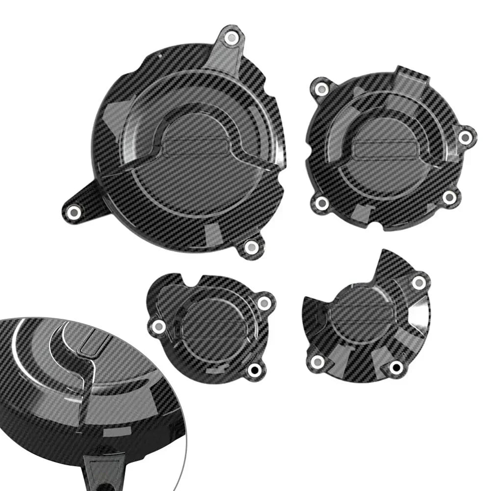 Engine Protection Cover Carbon Fiber Look for Suzuki GSXS1000 2015-2022