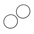 2X Bearing Housing O-Ring for OMC 320303 (Fits )