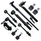 11pcs Front Ball Joint Tie Rod Kit for Ford F-250 F-350 Super Duty (2005–2007)