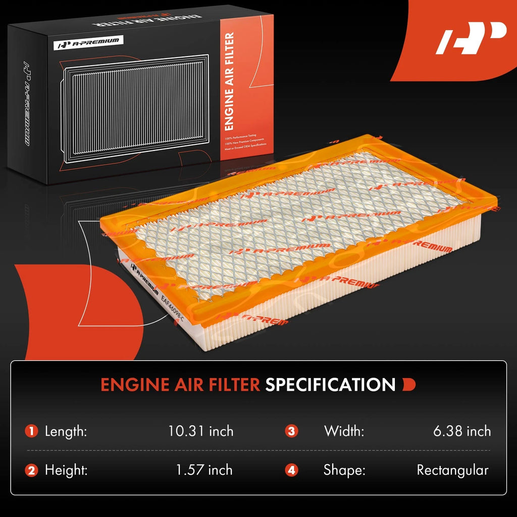 Engine Air Filter for Ford Probe Mazda 626 MX-6 (1993-1997)