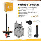 Petcock Fuel Shutoff Valve + Pump Kit for Polaris Scrambler 500 (1999–2000)