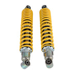 2X Front Shock Absorbers for Yamaha Banshee 350 (1987â2006) Yellow Springs