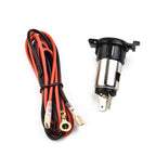 12V Waterproof Dual USB Charger Socket for Car (Universal Fit)