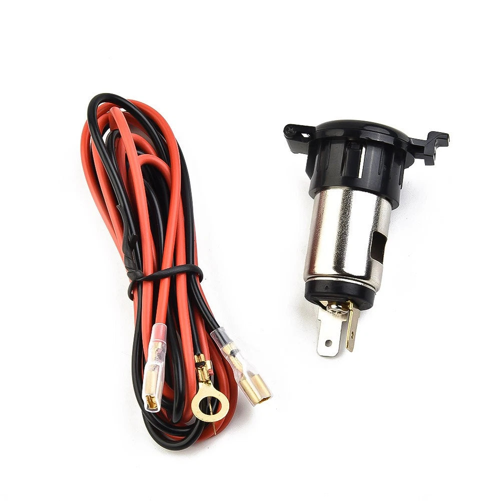 12V Waterproof Dual USB Charger Socket for Car (Universal Fit)