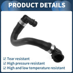 Radiator Hose for BMW 740i 740iL 750iL (1998-2001) Rubber