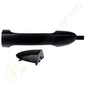 Outside Door Handle for Kia Spectra (2004–2009) - Black, Rear Left Driver