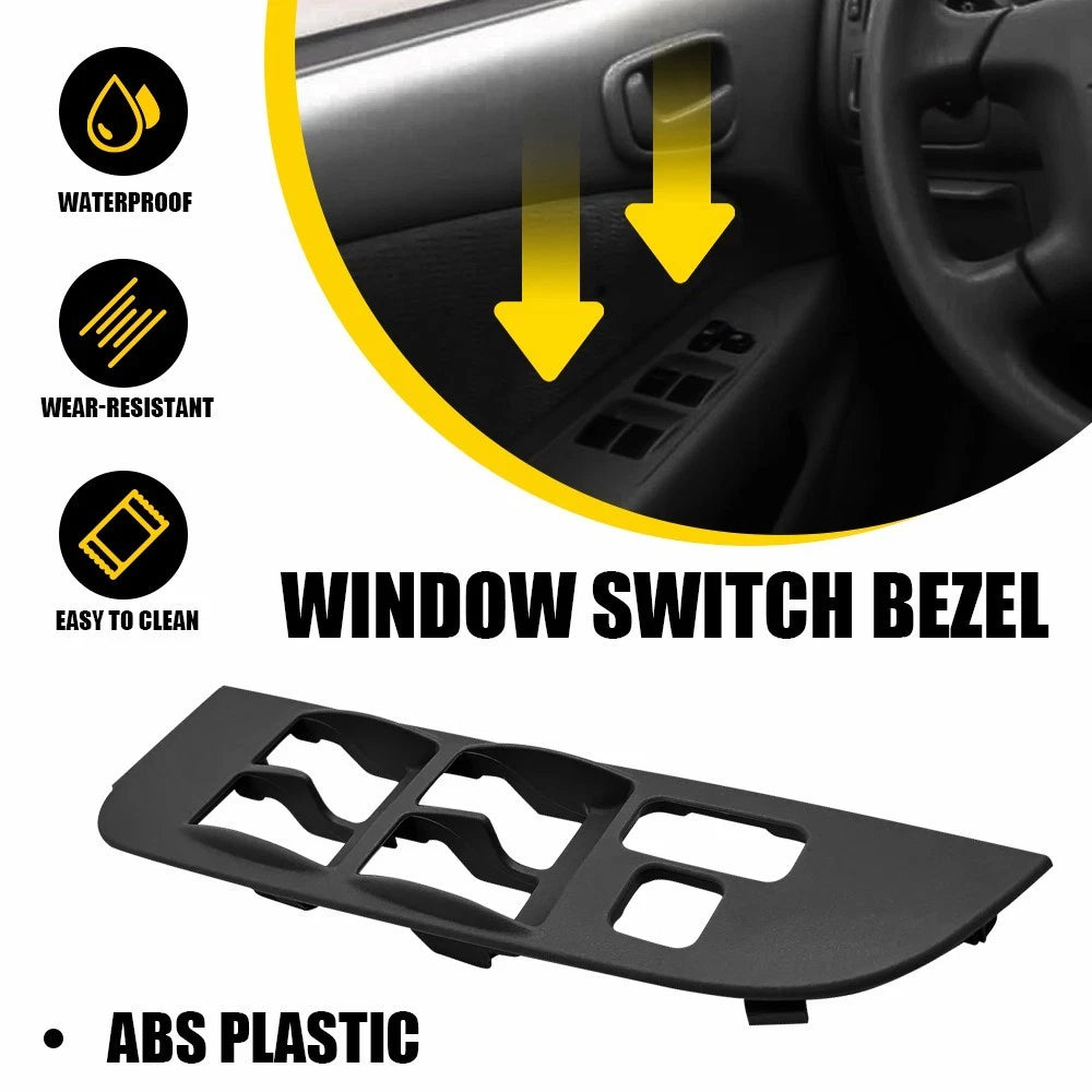 Master Power Window Switch Bezel Trim for Toyota Corolla (1998–2002)