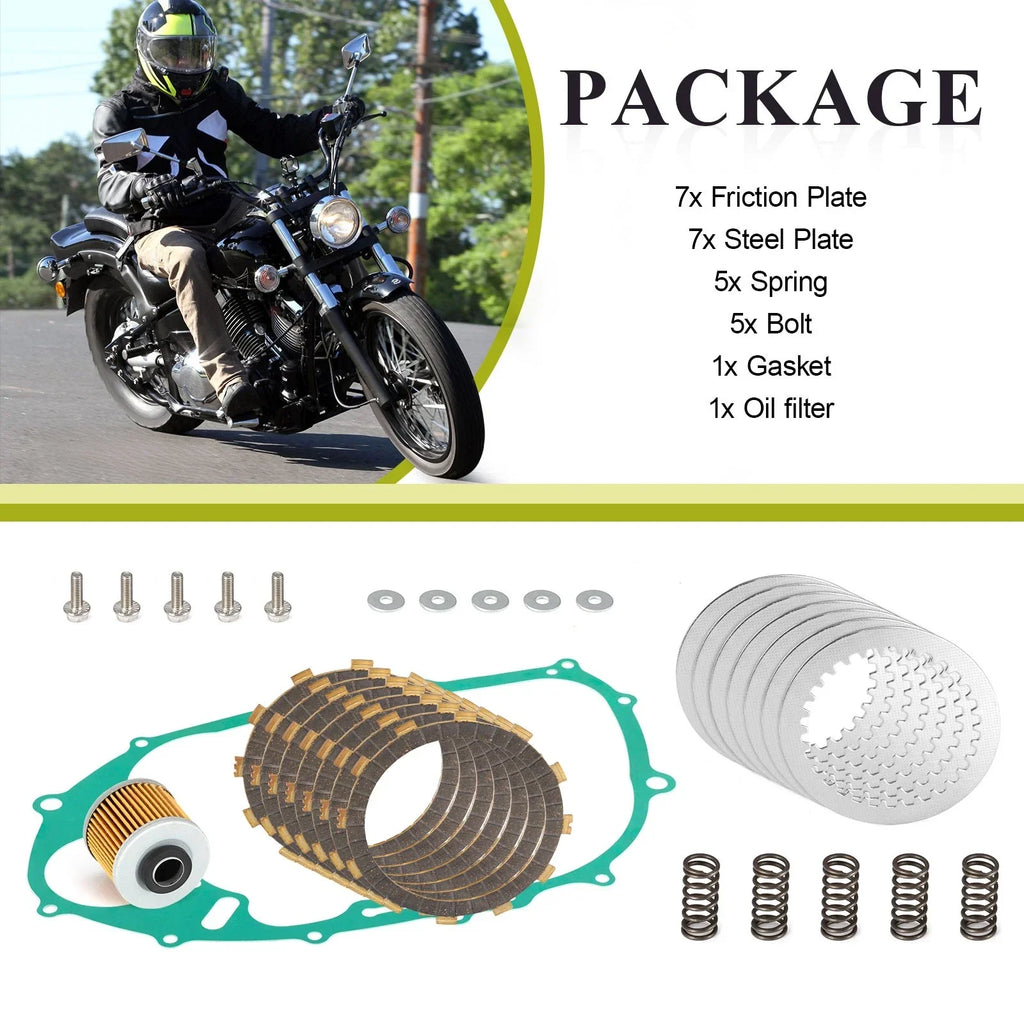 Clutch Springs & Oil Filter for Yamaha V-Star 650 XVS650