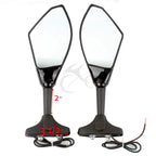 LED Turn Signal Rearview Mirrors for Honda VTR1000F FireStorm VTR1000 VFR800