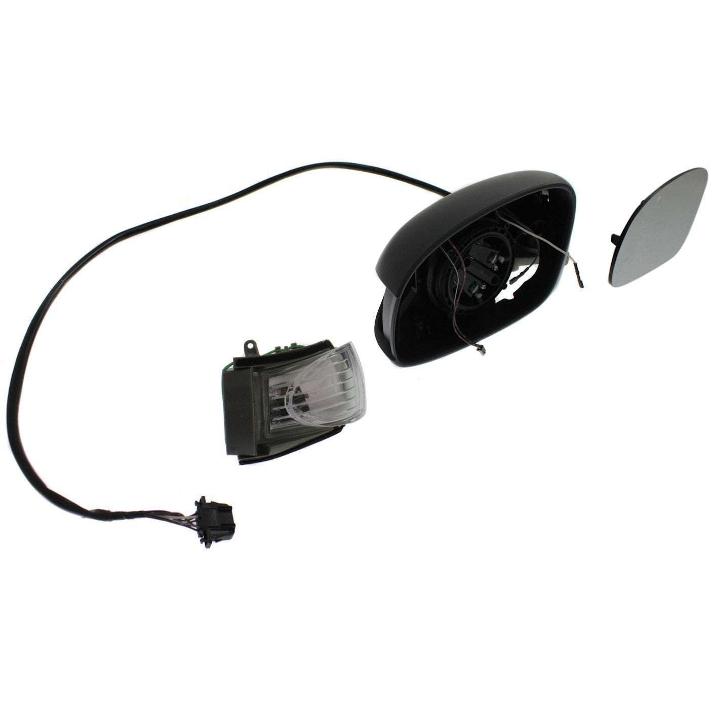 Power Mirror for Volkswagen Beetle (2003–2010) Driver Side Heated