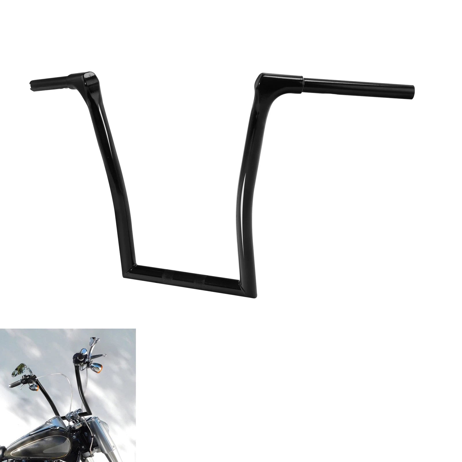 1 1/4" Handlebar 15" Rise Ape Hanger Bar for Harley Touring (2014–2023)