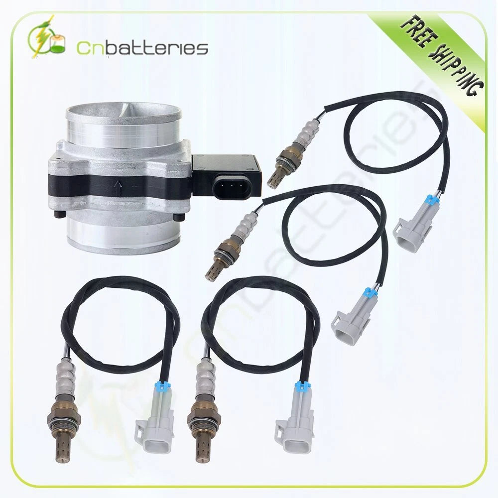 4X Oxygen O2 Sensor & Mass Airflow Sensor for Isuzu Rodeo (2002–2003)
