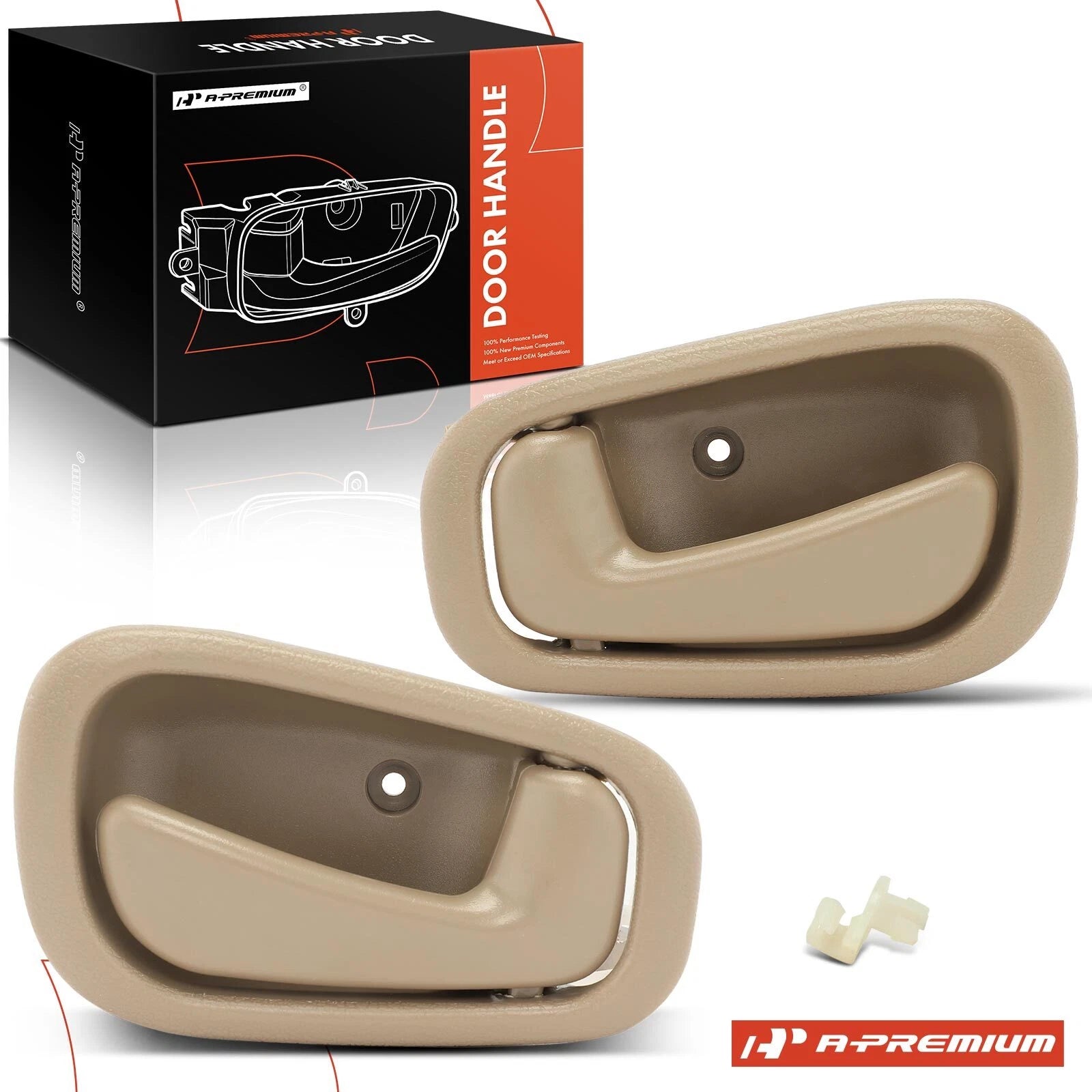 Front Rear Metal Interior Door Handle for Toyota Corolla (1998–2002)