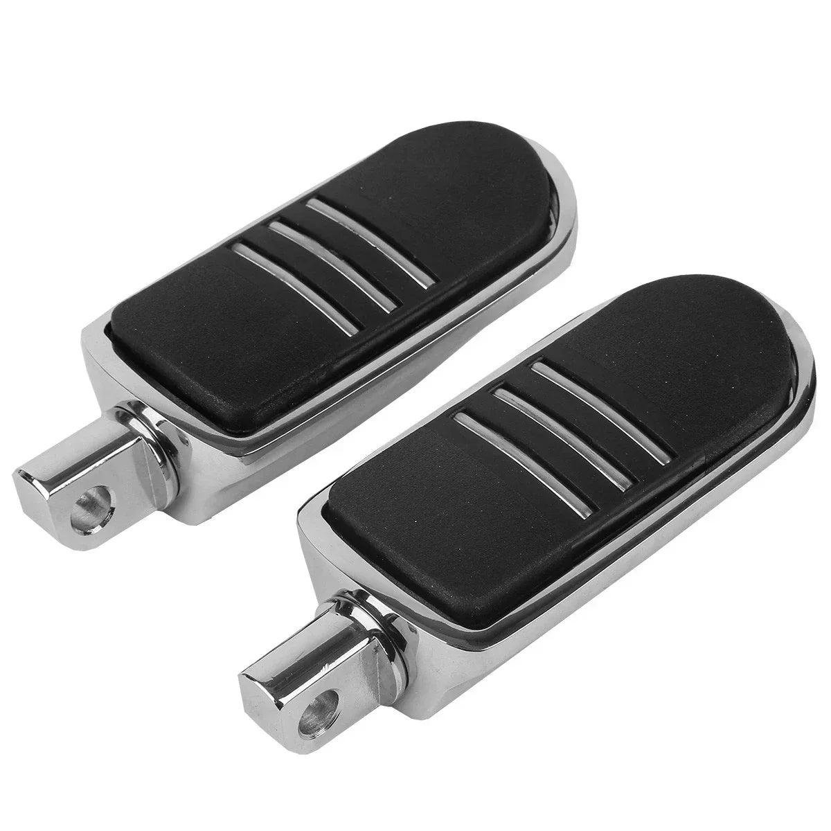 1. Pegstreamliner Foot Pegs for 1.25" Harley Engine Guard Bar
