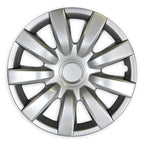 Push-On Wheel Cover Hubcaps Silver for Toyota Camry (2004–2006)