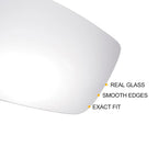 Right White Mirror Glass for Seat MII, Skoda, Volkswagen (Non-heated)