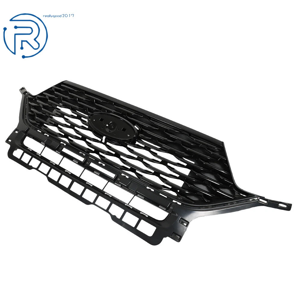 Front Upper Grille for Ford Explorer (2020-2022) Glossy Black