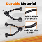 Set of 2 Front Upper Control Arms for Chevrolet GMC K1500 4x4 (1988–1998)