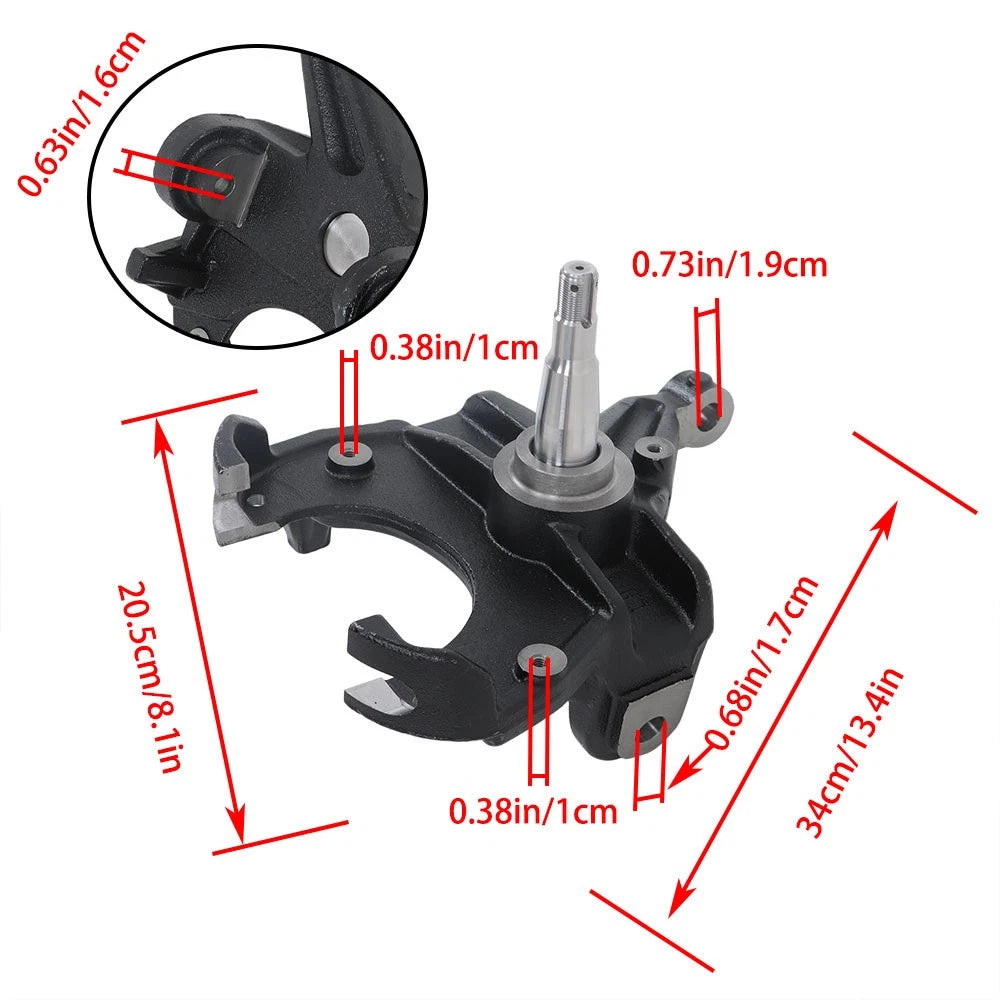 2" Drop Spindle Lowering Kit for Chevrolet C10 (1973-1987)