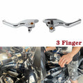 Chrome Hand Brake Clutch Levers for Harley Tri Glide Ultra Classic (2009-2023)