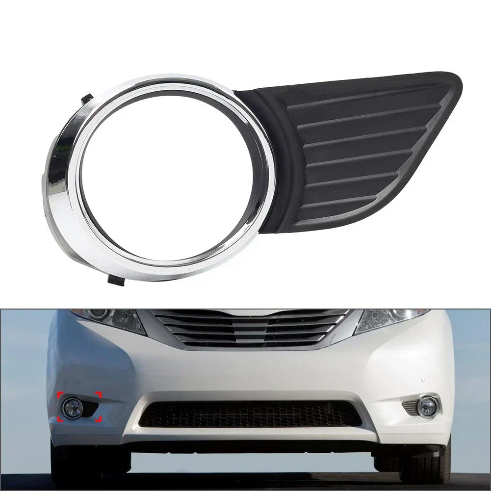 Front Right Fog Light Bezel Cover for Toyota Sienna (2011-2017)