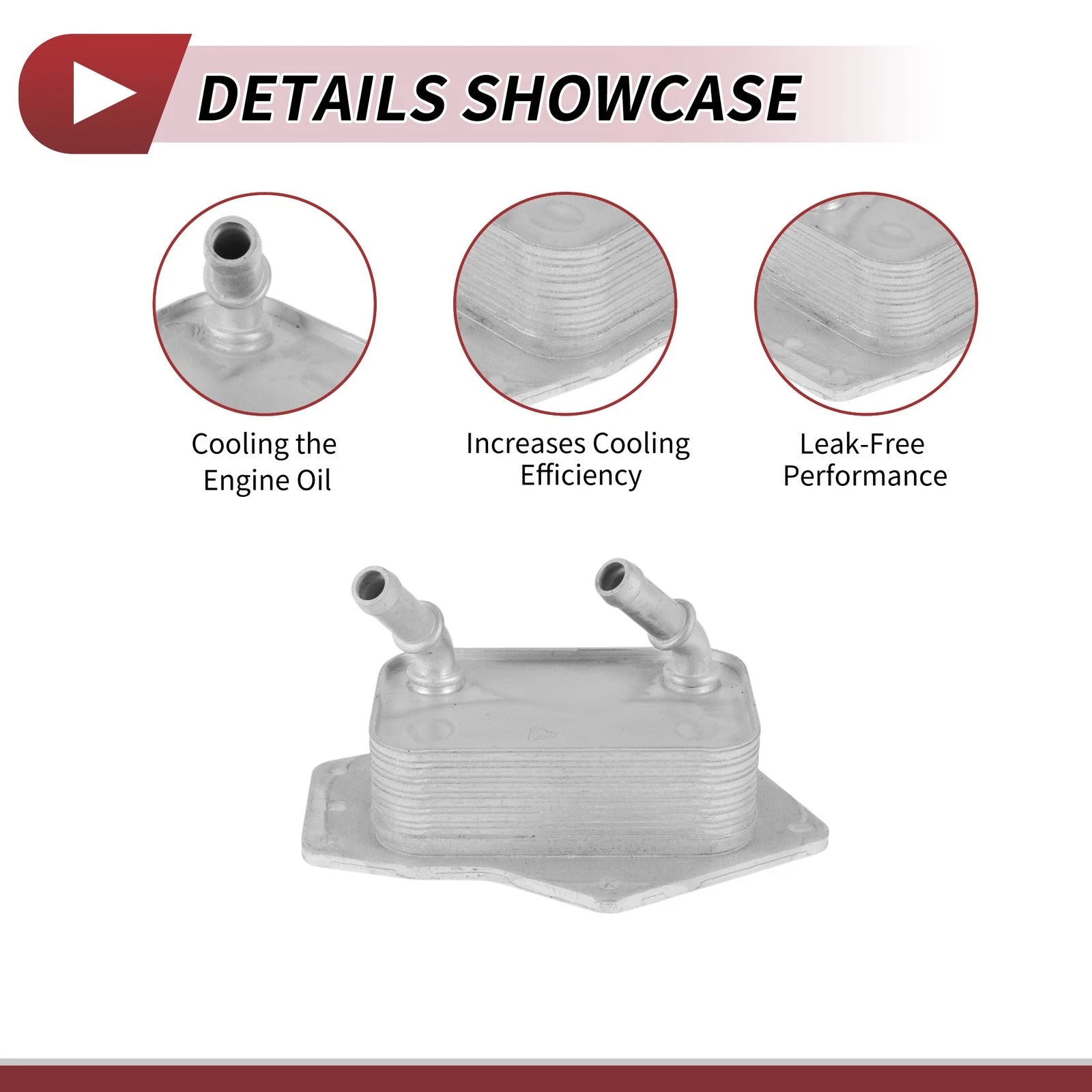 Engine Oil Cooler for Cadillac CT6 (2019–2022) No. 55497871