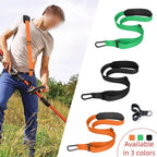 Removable Padded Harness Strap with Metal Hook for Yard Tools (Compatible)