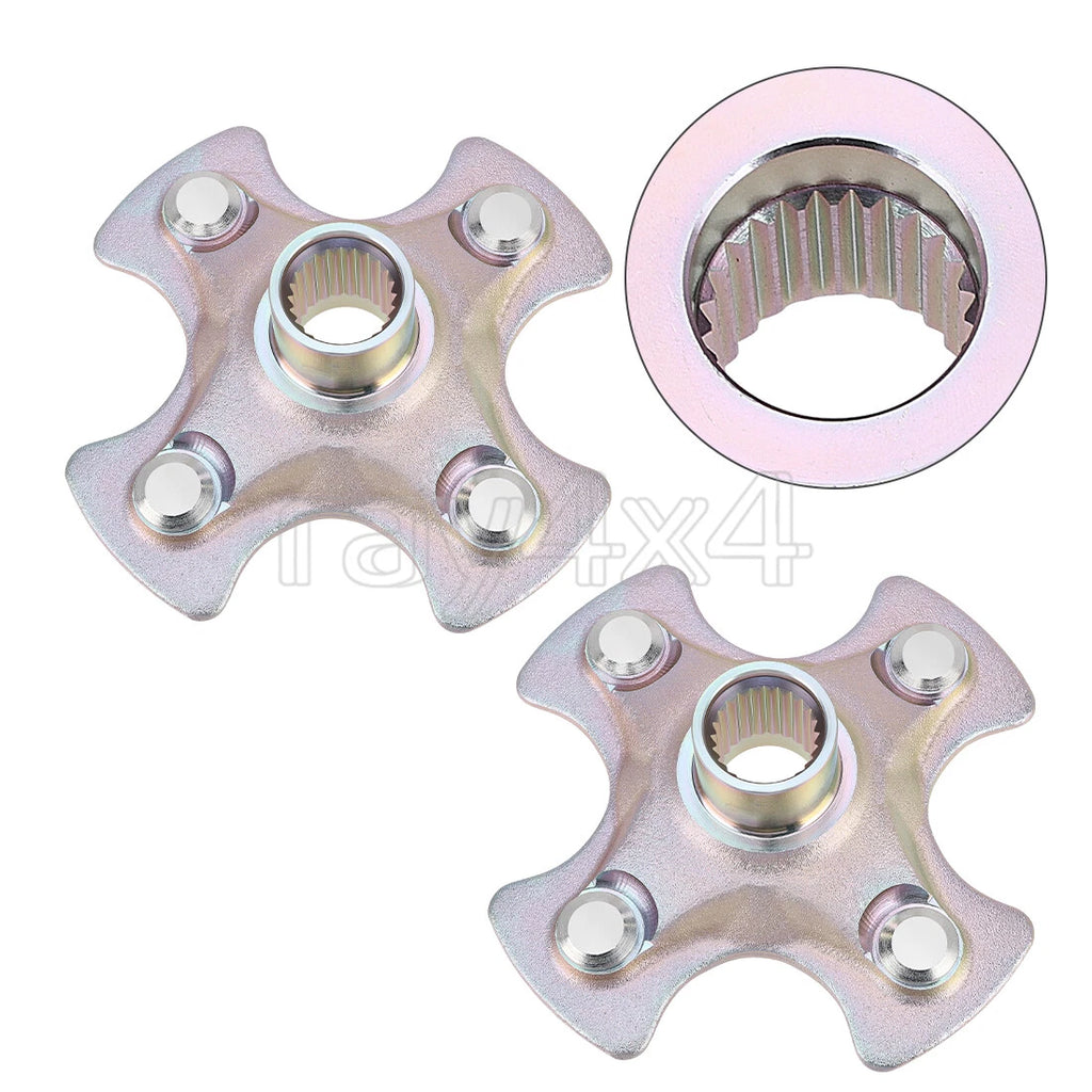 2X Rear Wheel Hubs for Honda Rancher 420 4x4 AT TRX420FPA (2009–2014)