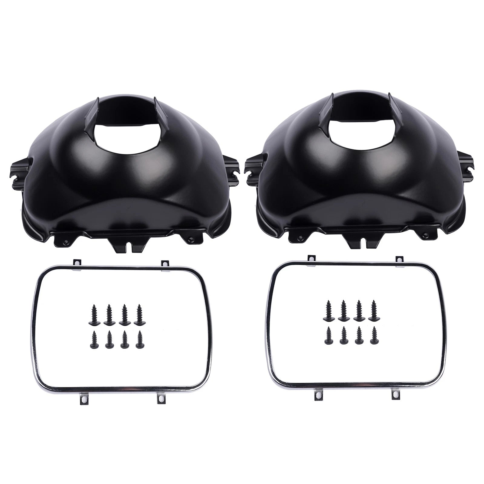 2X Headlight Bucket Kit for Cadillac Escalade, Chevrolet Blazer