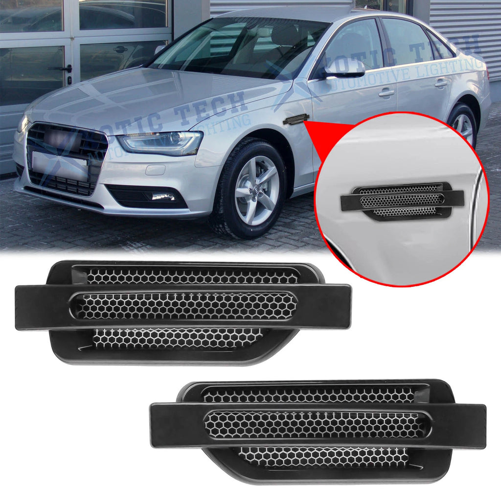 Shark Fin Side Fender Vent Decal for Audi A4 (2013–2019)