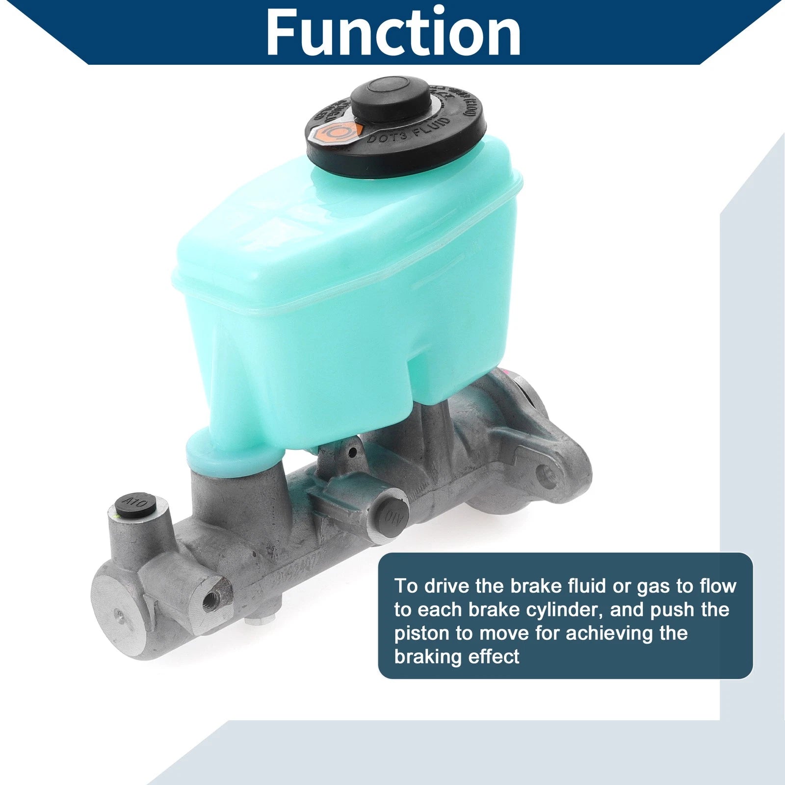 Brake Master Cylinder Reservoir No. 4720160610 for Toyota Landcruiser FZJ80 (1992–1998)