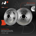 Rear Disc Brake Rotors for Scion FR-S Subaru BRZ Toyota Legacy Outback (2013–2016)