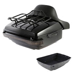 King Trunk Backrest Luggage Rack Light for Harley Street Road Glide (2014–2026)