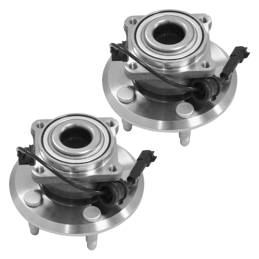 2X Rear Wheel Bearings & Hubs for Chevrolet Equinox GMC (2010–2017)