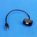 USB Socket Flush Mount for Mitsubishi (Compatible with Original USB Port)