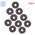 10PCS 4.5" Zirconia Flap Disc Sanding Grinding 60 Grit for Automotive Use