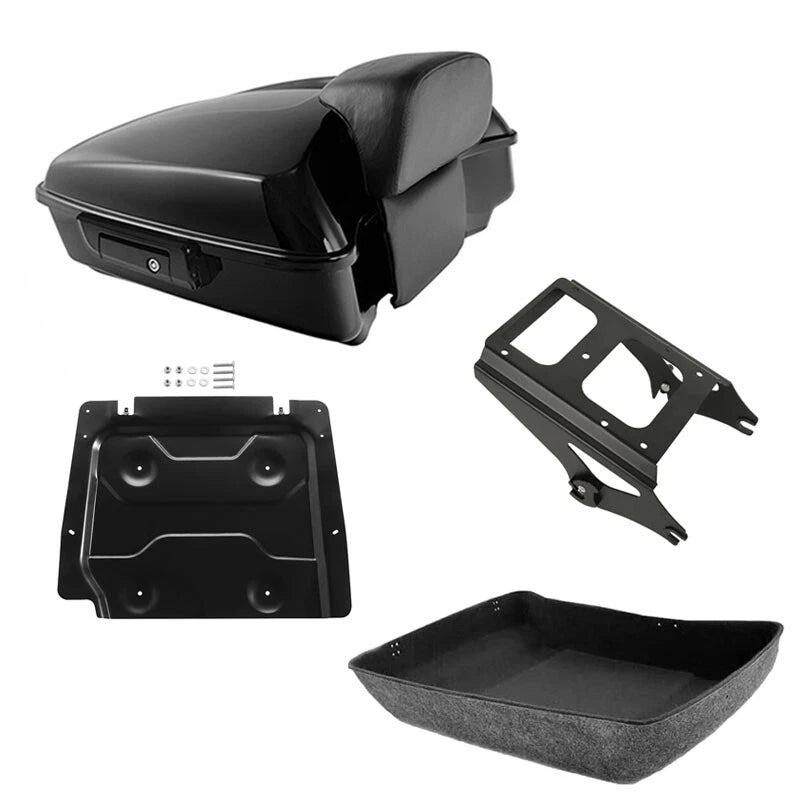 Chopped Trunk Backrest Mount Plate for Harley Touring (2009–2013)