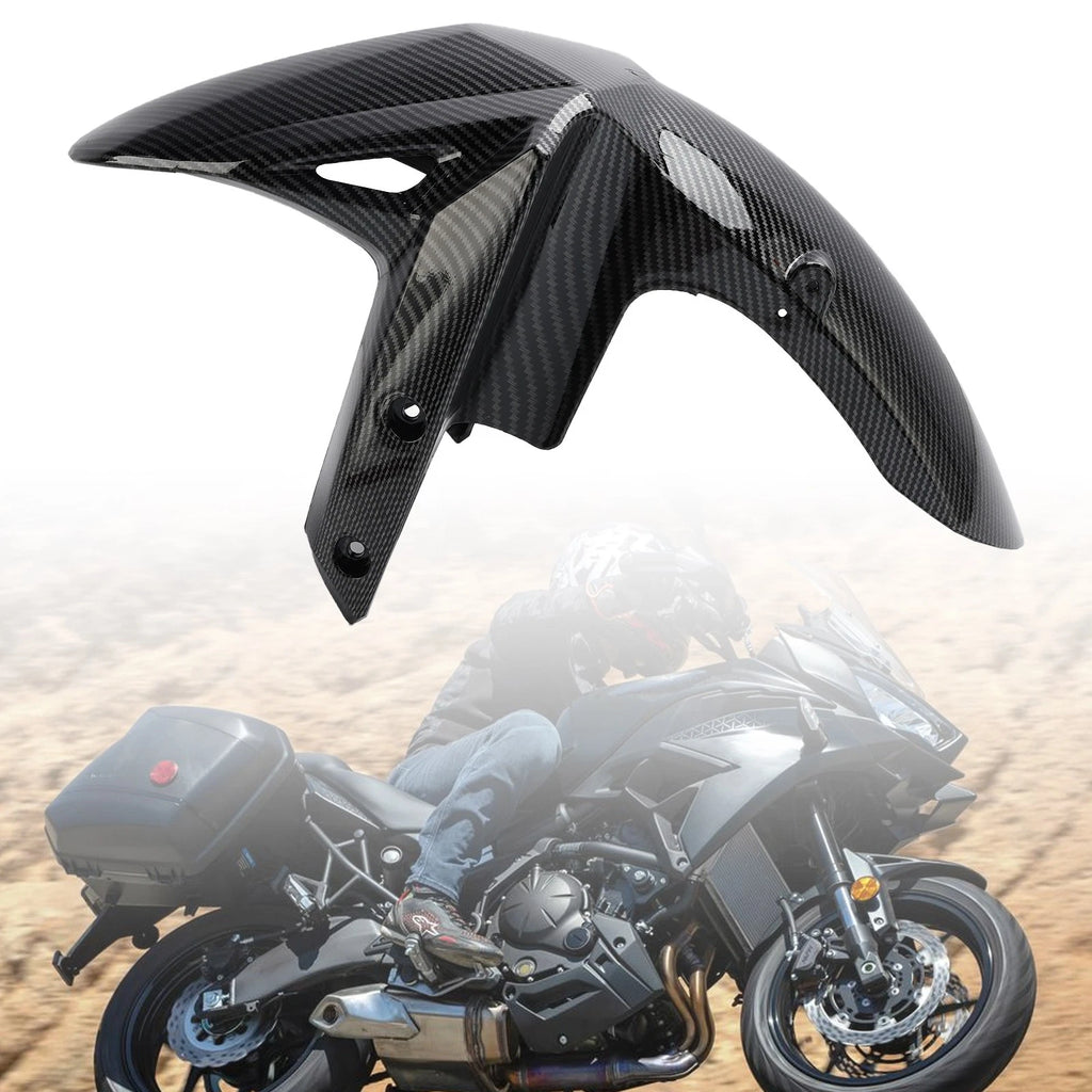 Front Fender Mudguard for Kawasaki Versys 650 1000 1100 (2019–2026) Carbon