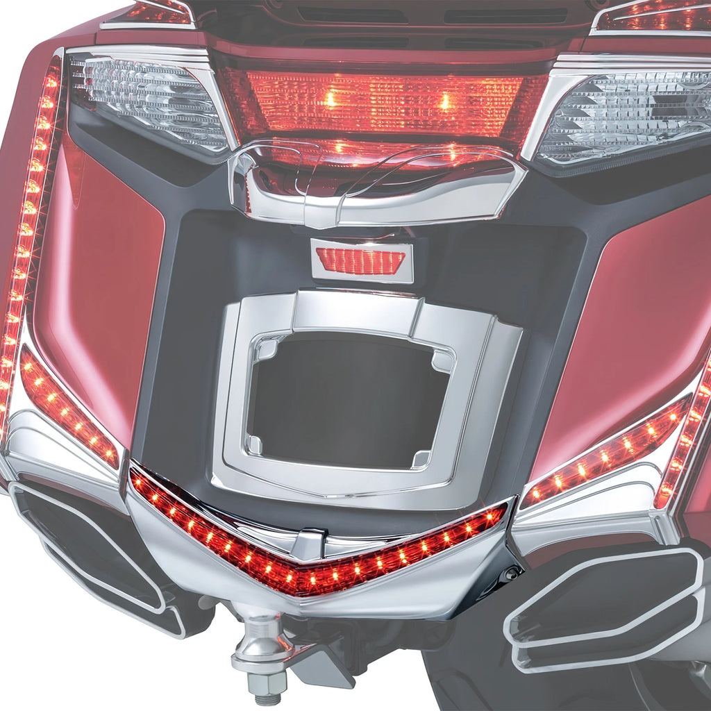 Rear Fender Tip with Run Brake Light for Honda Goldwing GL1800 (2012–2017) F6B (2013–2017)