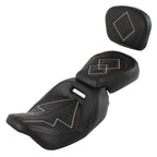 Seat & Backrest Pad for Harley Electra Road Glide (2009–2023)